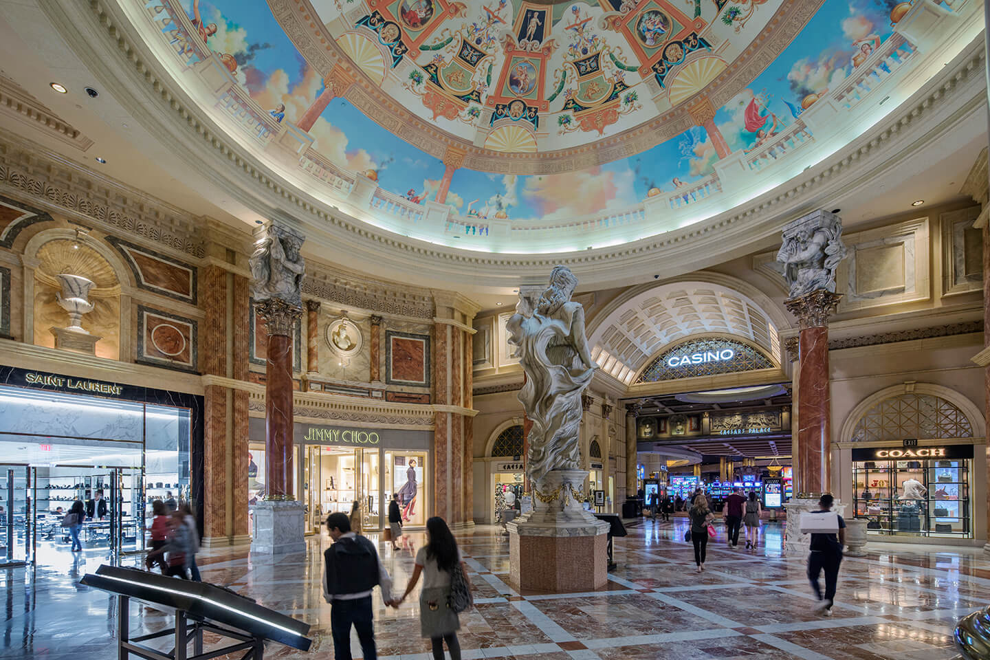 saint laurent forum shops