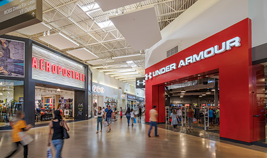 lb marido Poesía Center Locations and Information for Under Armour