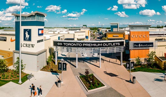 Welcome To Toronto Premium Outlets® - A Shopping Center In Halton