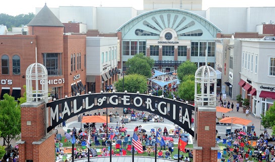 Atlanta capital of the U.S. state of Georgia, The Bath & Body Works store  in Lenox Square a shopping centre mall with well known brand name stores on  Stock Photo - Alamy