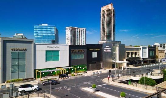 Center Map of Phipps Plaza - A Shopping Center In Atlanta, GA - A