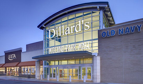 Welcome To Midland Park Mall - A Shopping Center In Midland, TX