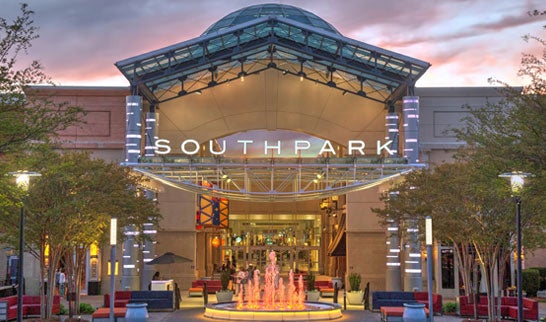 SouthPark Mall - Super regional mall in Charlotte, North Carolina, USA 