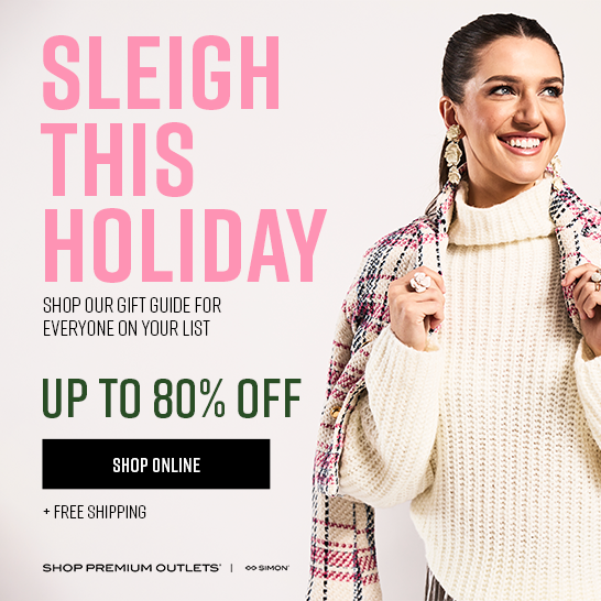 Simon Premium Outlets: Fashion Brands Up to 65% Off