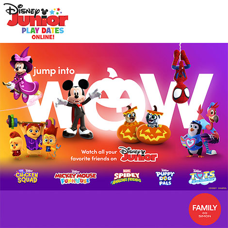 multi - promo - disney virtual playdate spooky season (non-disney store centers, no coupon) image