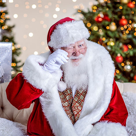 lenox square - promo - santa photo 2022 image
