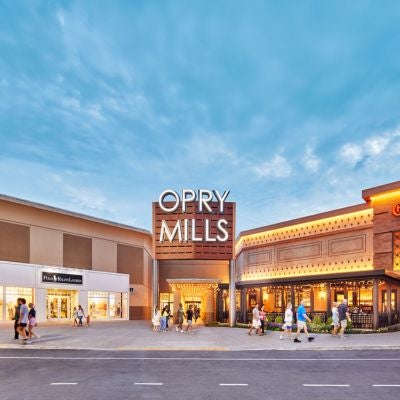 Leasing Advertising at Opry Mills a SIMON Center