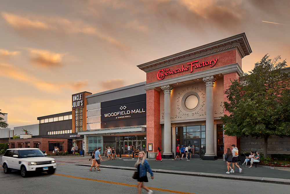 Woodfield Mall - Super regional mall in Schaumburg, Illinois, USA