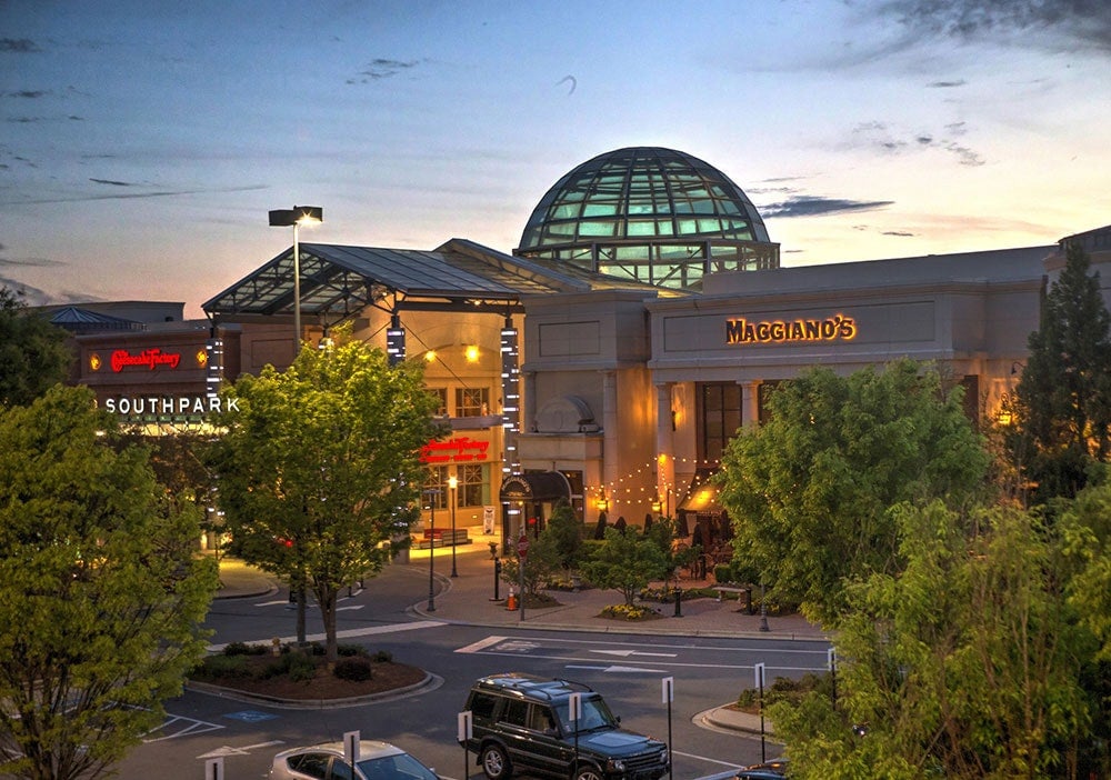 SouthPark Mall - Super regional mall in Charlotte, North Carolina, USA 