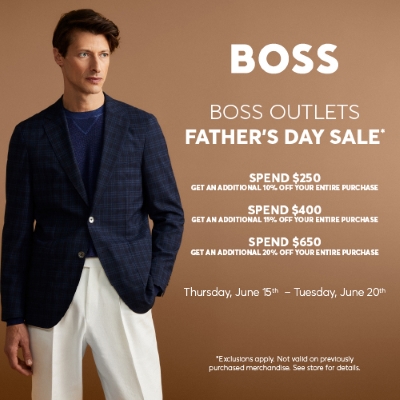 BOSS Outlet at Hills Premium Outlets® - A Shopping in Cabazon, CA - Simon Property