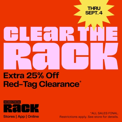 Nordstrom Rack Clear The Rack sale