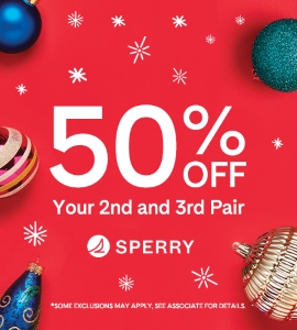 Sperry clearance outlet coupon