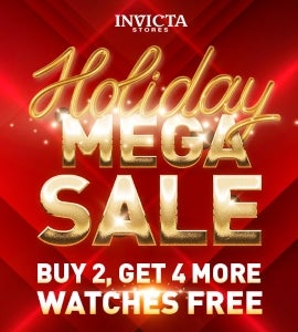 Buy 2 get on sale 4 free invicta