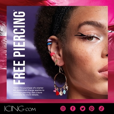 FREE PIERCING! at Tippecanoe Mall A in Lafayette, IN - A Simon Property