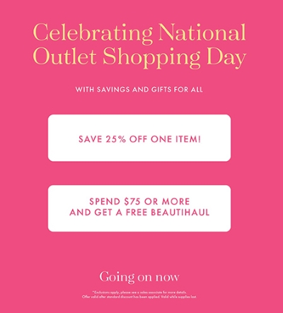 Celebrating National Outlet Shopping Day! at Johnson Creek Premium ...