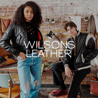 Wilsons Leather: Men's & Women's Leather Jackets, Handbags & More