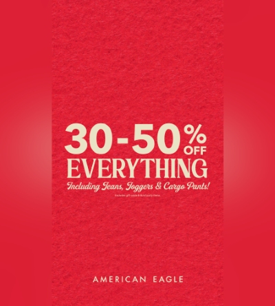 40% OFF, American Eagle Promo Codes