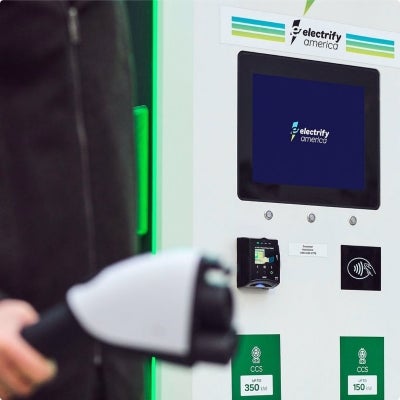 Electrify America EV Charging Stations from at SouthPark - A Shopping ...