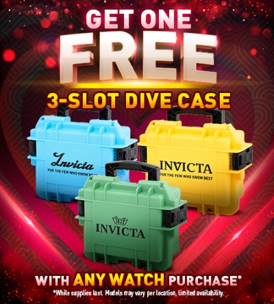 INVICTA Free 3 Slot Dive Case at Puerto Rico Premium Outlets A