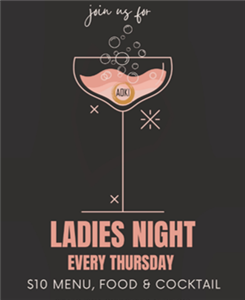 Thursday is Ladies Night at Aoki Teppanyaki from Aoki Teppanyaki at ...