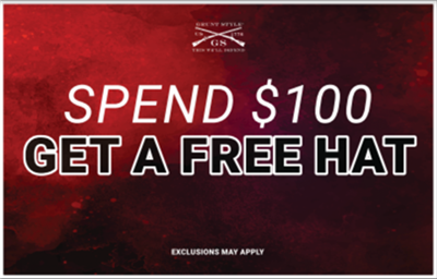 Spend $100 get a FREE Grunt Style Hat from Grunt Style at Grand Prairie ...