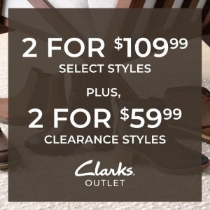 Clarks shoes outlet coupons on sale