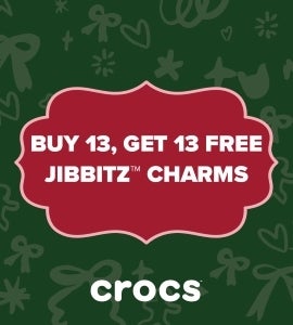 Crocs Holiday Sale from Crocs at Allen Premium Outlets A Shopping Center in Allen TX A Simon Property