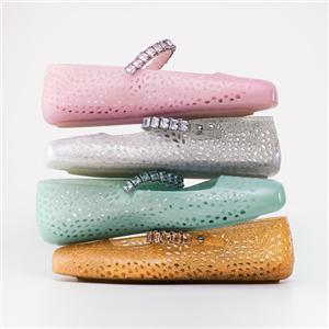 【関税&送料込】Jimmy Choo Transparent Rubber The Jelly Ball Jimmy Choo Gold Glitter Clear Rubber Studded Jelly Sandals