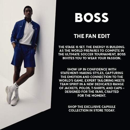 THE BEAUTIFUL GAME, WITH BOSS from BOSS Outlet at Sawgrass Mills