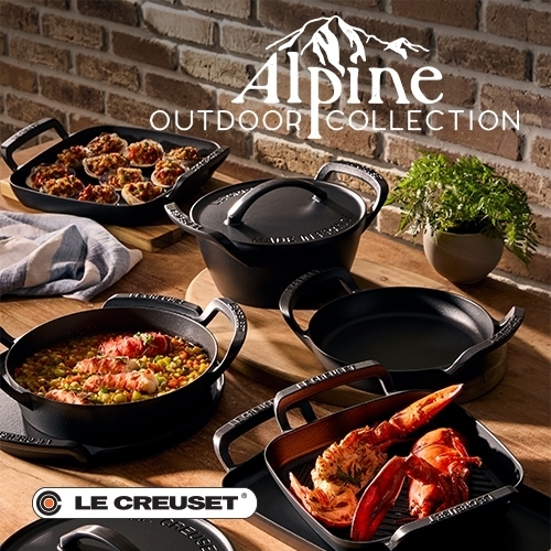 Shop the Alpine Outdoor Collection from Le Creuset at Wrentham