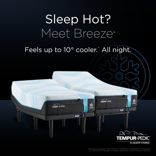 Sleep Hot? Meet Breeze. from Tempur-Pedic at St. Johns Town Center