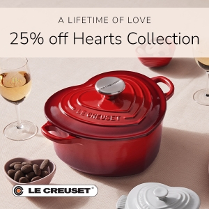 Today I found out that there is a Le Creuset Outlet Store 20 minutes away  from my new home. Today they had 30% discount for the already good discount  price. I think