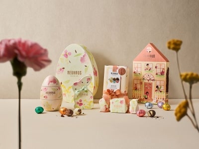 LET THE MOST DELECTABLE EGG HUNT BEGIN from Neuhaus Belgium