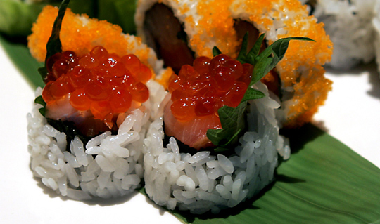 Dining at Sushi Roku