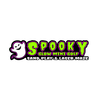 Spooky Glow Mini Golf Sand Play & Laser Maze